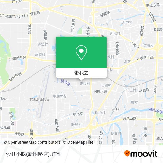 沙县小吃(新围路店)地图