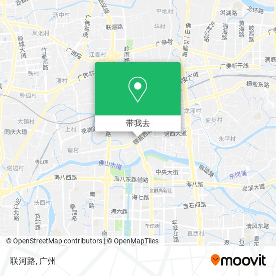 联河路地图