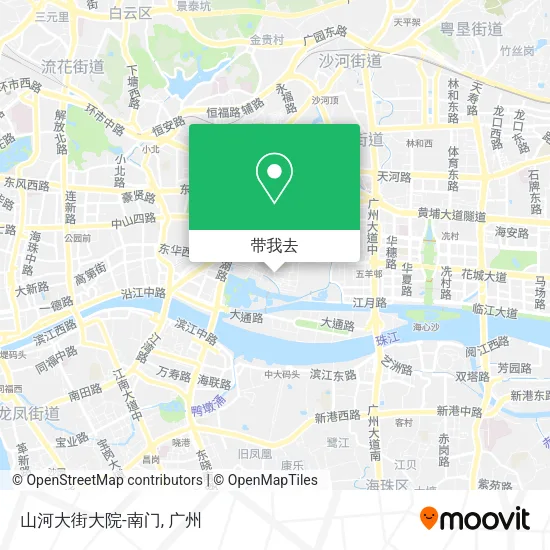 山河大街大院-南门地图