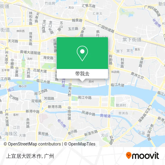 上宜居大匠木作地图