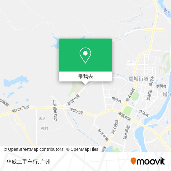 华威二手车行地图