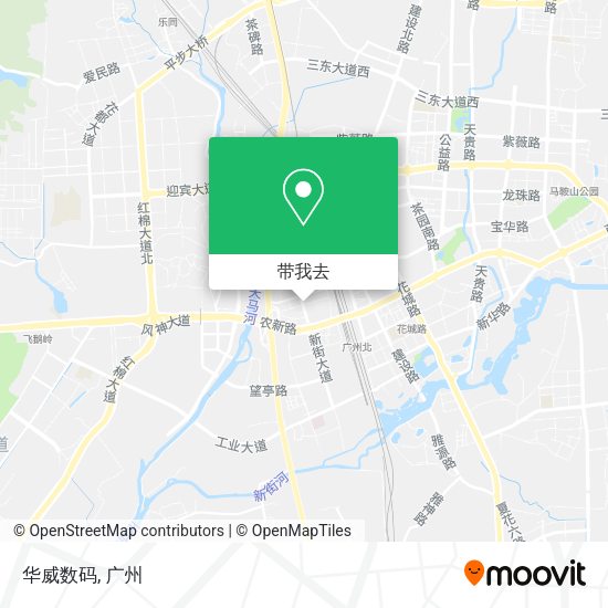 华威数码地图
