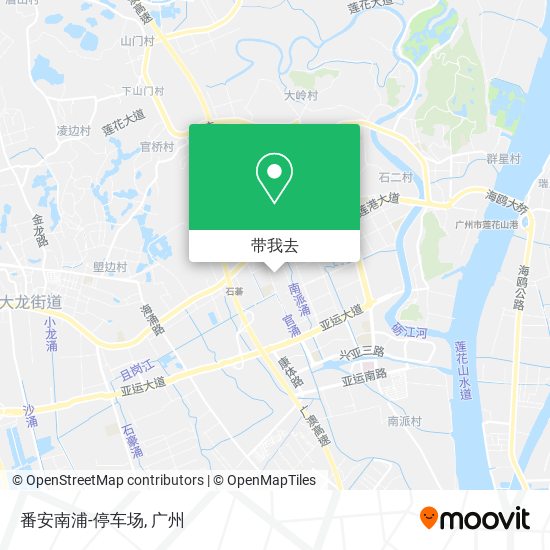番安南浦-停车场地图