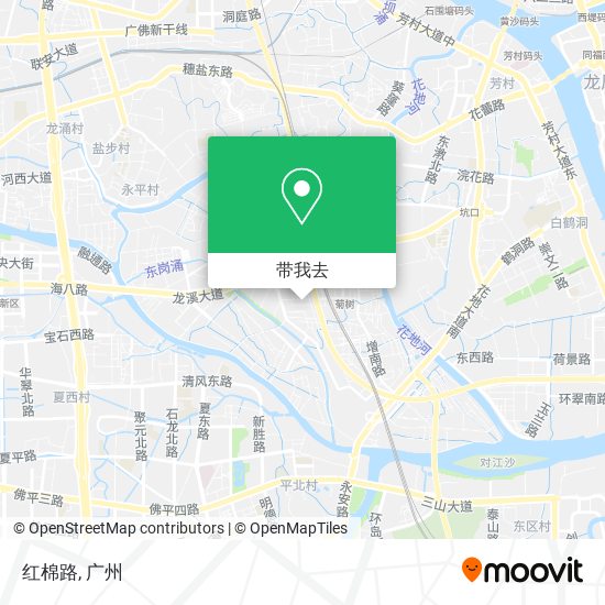 红棉路地图