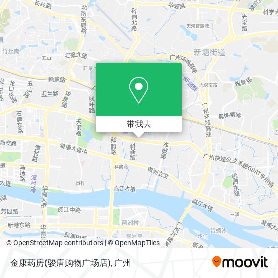 金康药房(骏唐购物广场店)地图