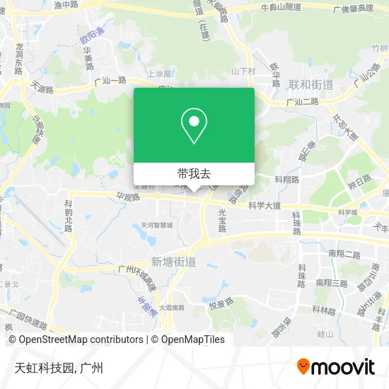 天虹科技园地图