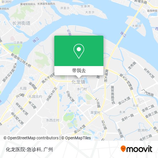 化龙医院-急诊科地图