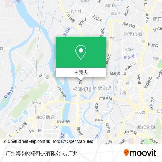 广州海豹网络科技有限公司地图