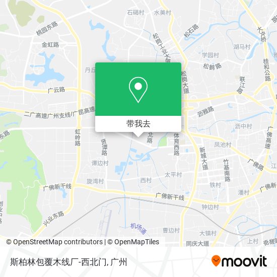 斯柏林包覆木线厂-西北门地图