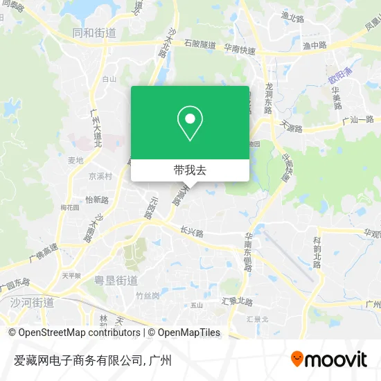 爱藏网电子商务有限公司地图