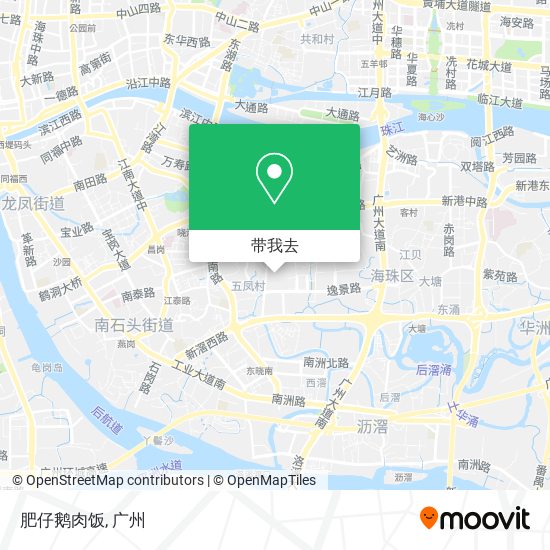 肥仔鹅肉饭地图