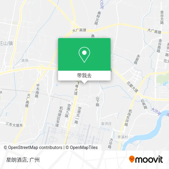星朗酒店地图