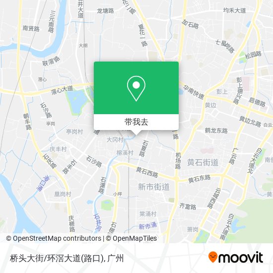 桥头大街/环滘大道(路口)地图