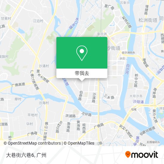 大巷街六巷6地图