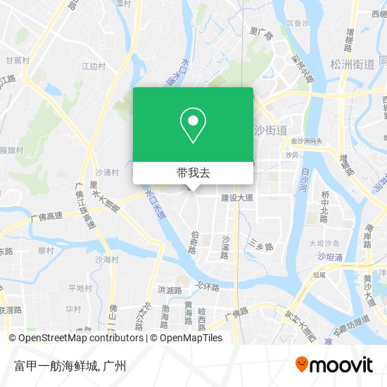 富甲一舫海鲜城地图