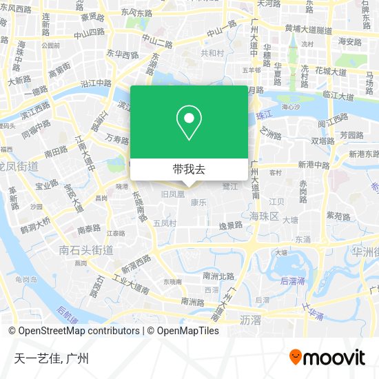 天一艺佳地图