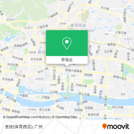 煮饺(体育西店)地图