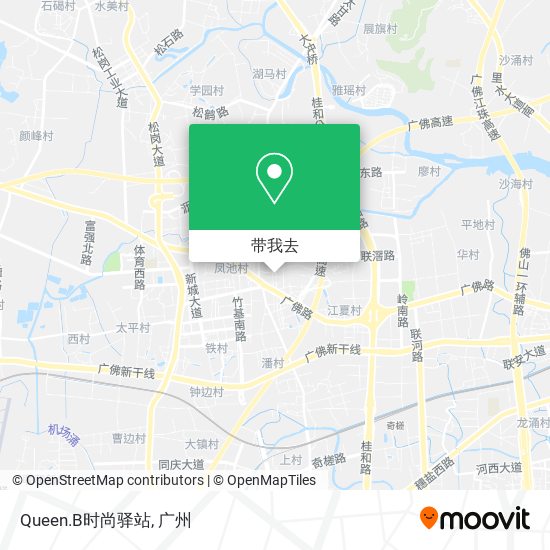 Queen.B时尚驿站地图