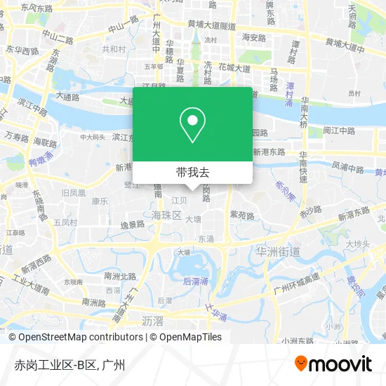 赤岗工业区-B区地图