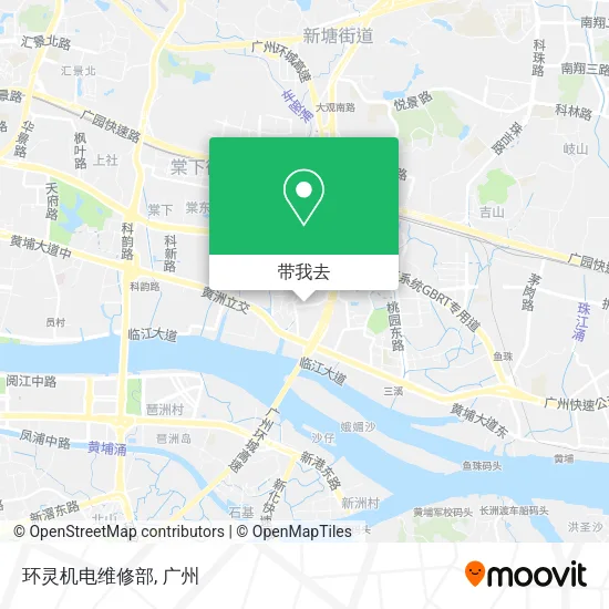 环灵机电维修部地图