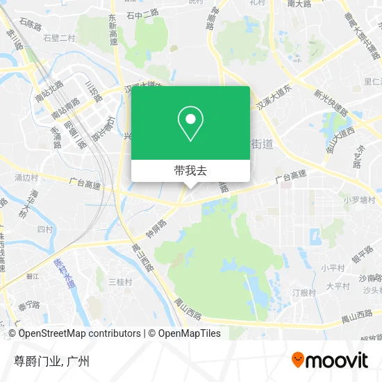 尊爵门业地图