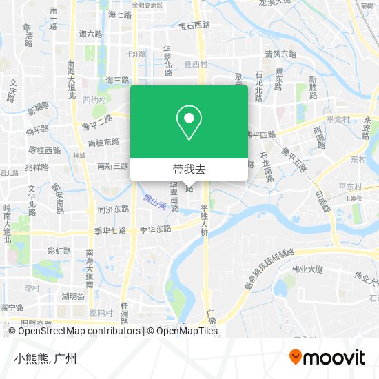 小熊熊地图