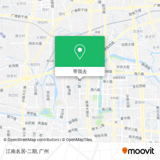 江南名居-二期地图