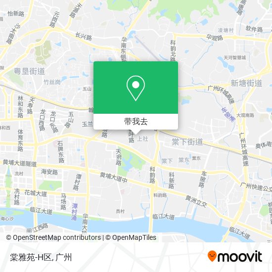 棠雅苑-H区地图