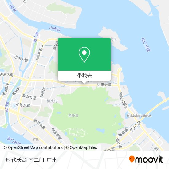 时代长岛-南二门地图