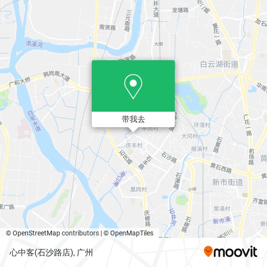 心中客(石沙路店)地图