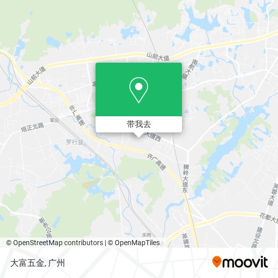 大富五金地图