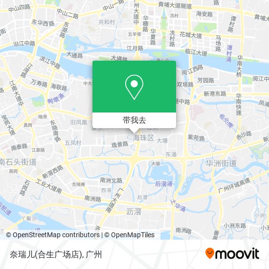奈瑞儿(合生广场店)地图