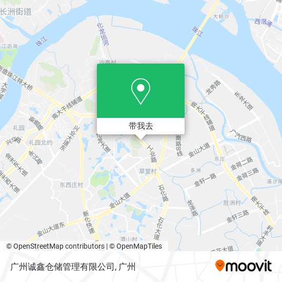 广州诚鑫仓储管理有限公司地图