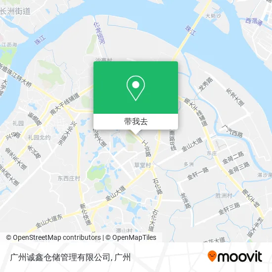 广州诚鑫仓储管理有限公司地图