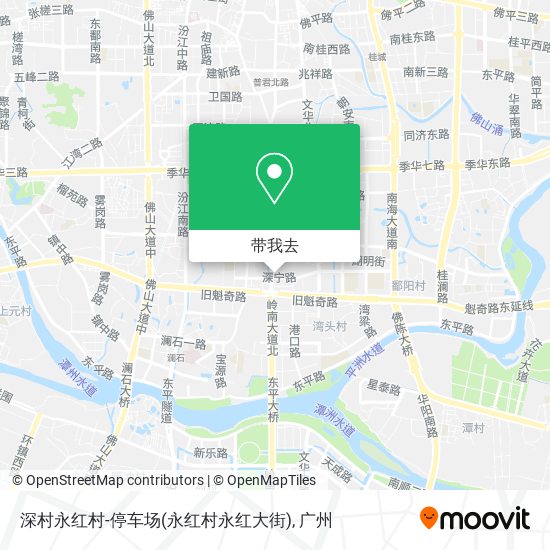 深村永红村-停车场(永红村永红大街)地图