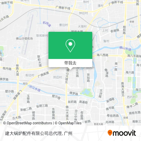 建大锅炉配件有限公司总代理地图