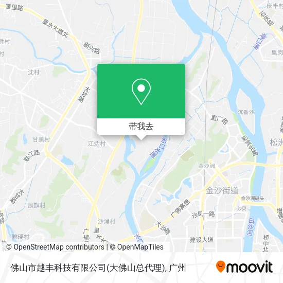 佛山市越丰科技有限公司(大佛山总代理)地图