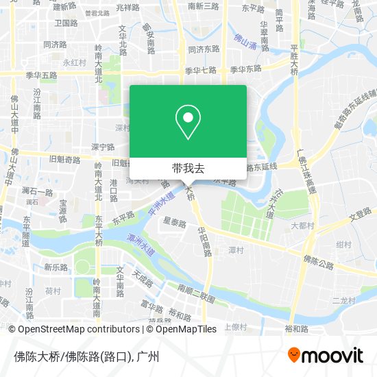 佛陈大桥/佛陈路(路口)地图