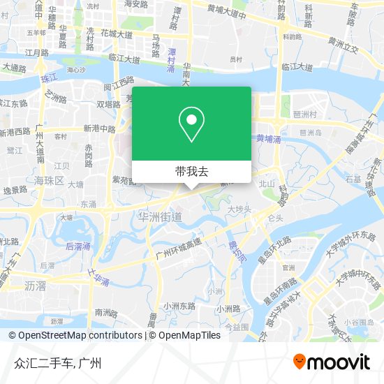 众汇二手车地图
