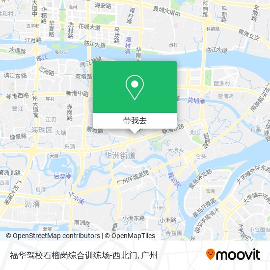 福华驾校石榴岗综合训练场-西北门地图