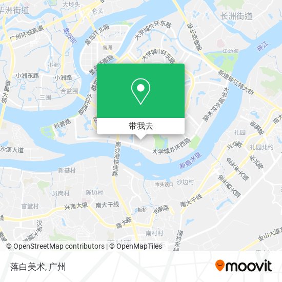落白美术地图