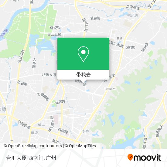 合汇大厦-西南门地图