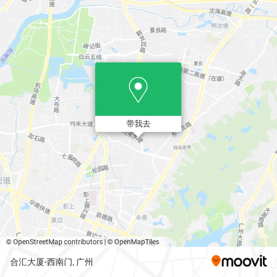 合汇大厦-西南门地图