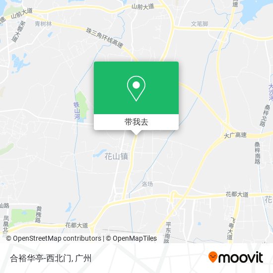合裕华亭-西北门地图