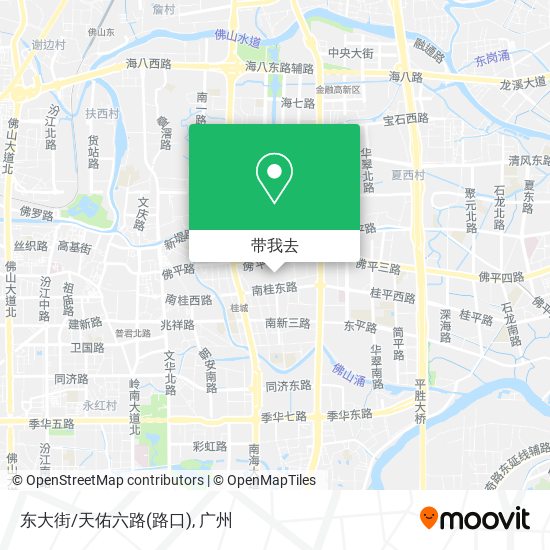 东大街/天佑六路(路口)地图