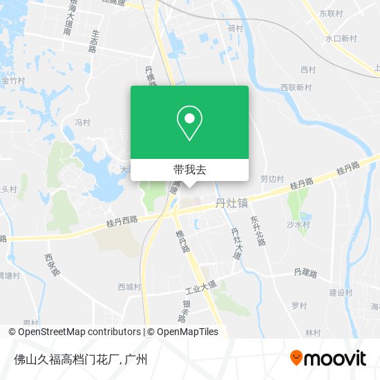 佛山久福高档门花厂地图