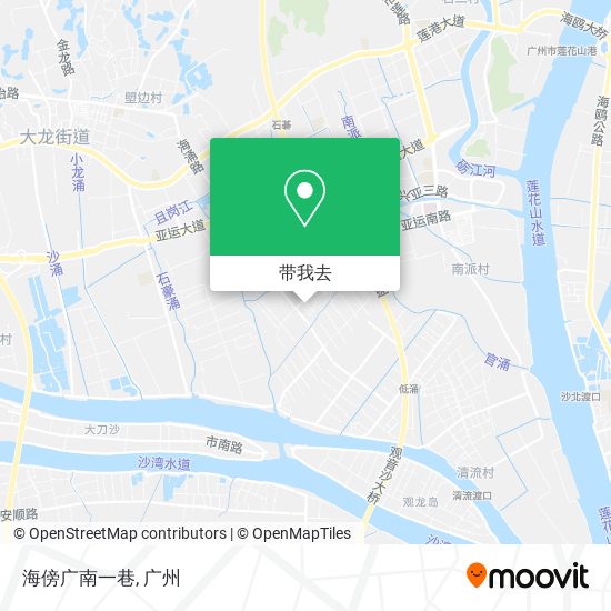 海傍广南一巷地图