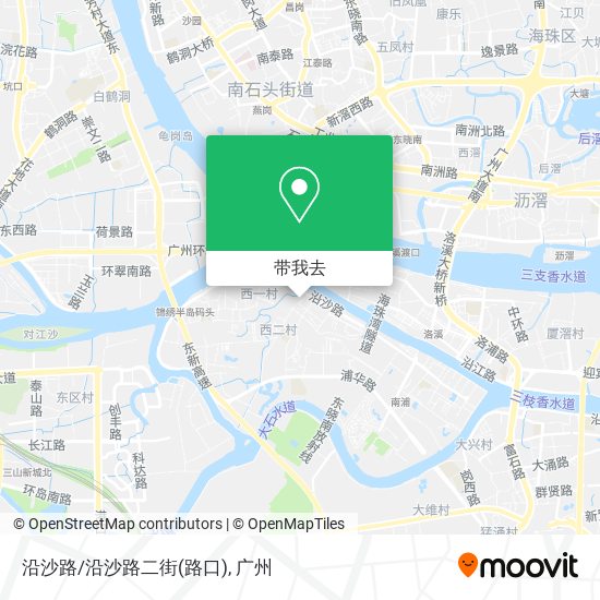 沿沙路/沿沙路二街(路口)地图