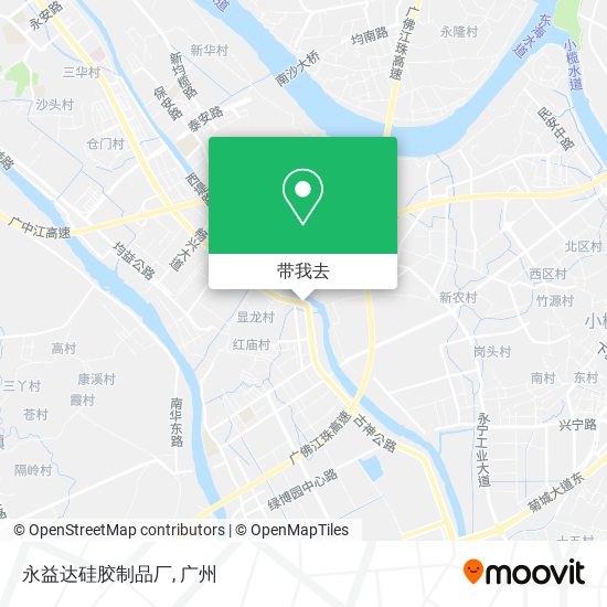 永益达硅胶制品厂地图