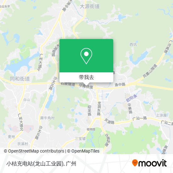 小桔充电站(龙山工业园)地图
